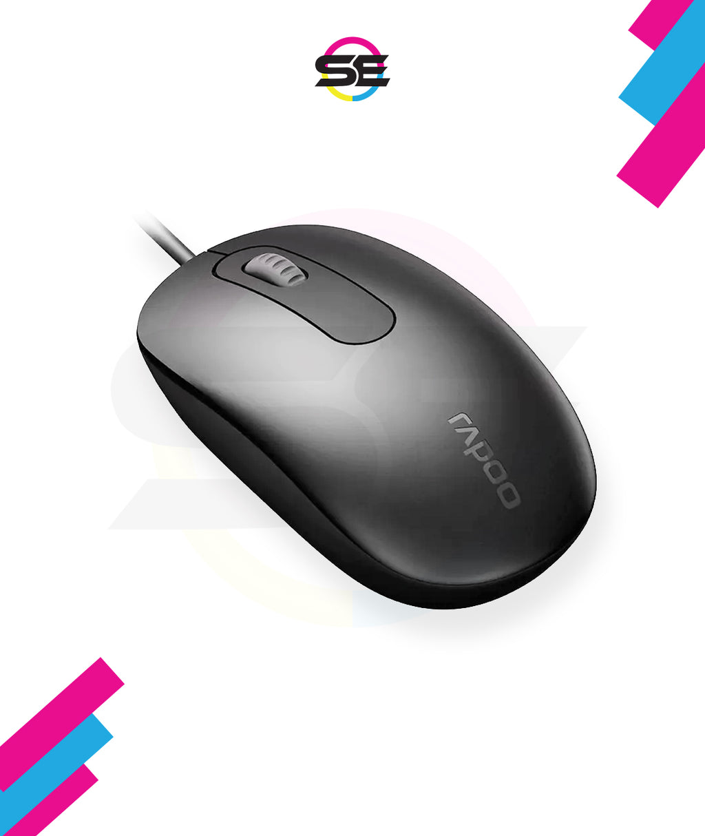 Rapoo N200 Optical Wired Mouse 1000DPI