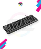 Rapoo NK1900 Wired Keyboard - Spill-resistant Multimedia