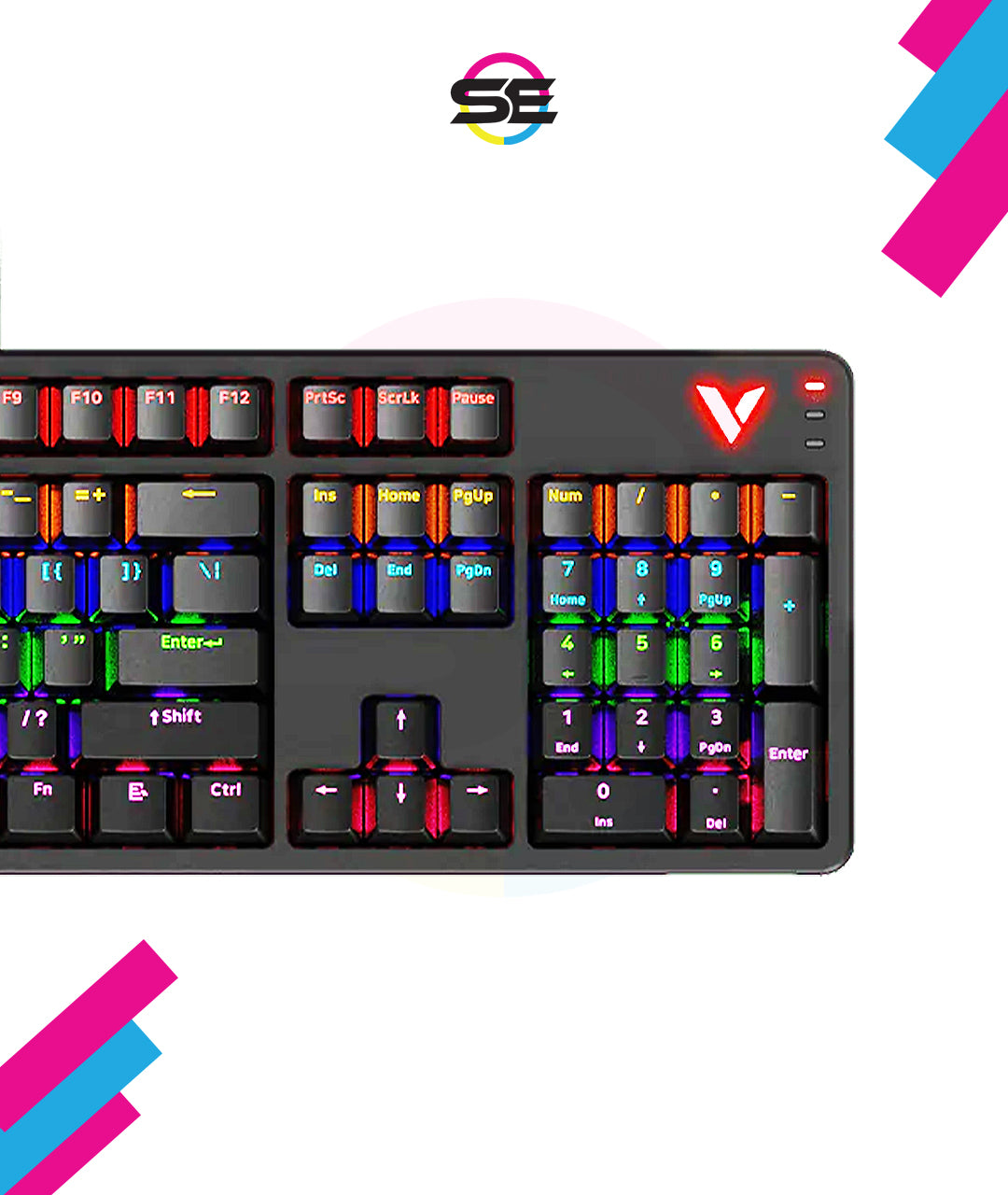 Rapoo V500PRO 2024 Backlit Mechanical Gaming Keyboard RGB