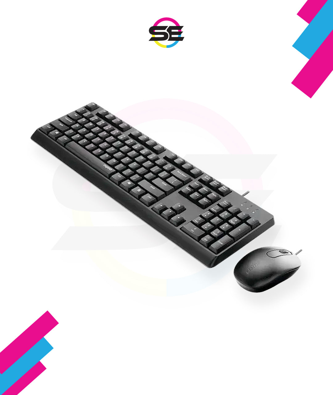 Rapoo X130PRO Wired Optical Mouse & Keyboard Combo 1000DPI