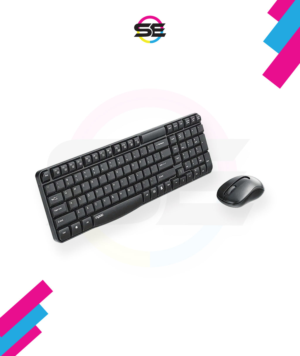 Rapoo X1800S Wireless Optical Mouse & Keyboard Combo 1000DPI
