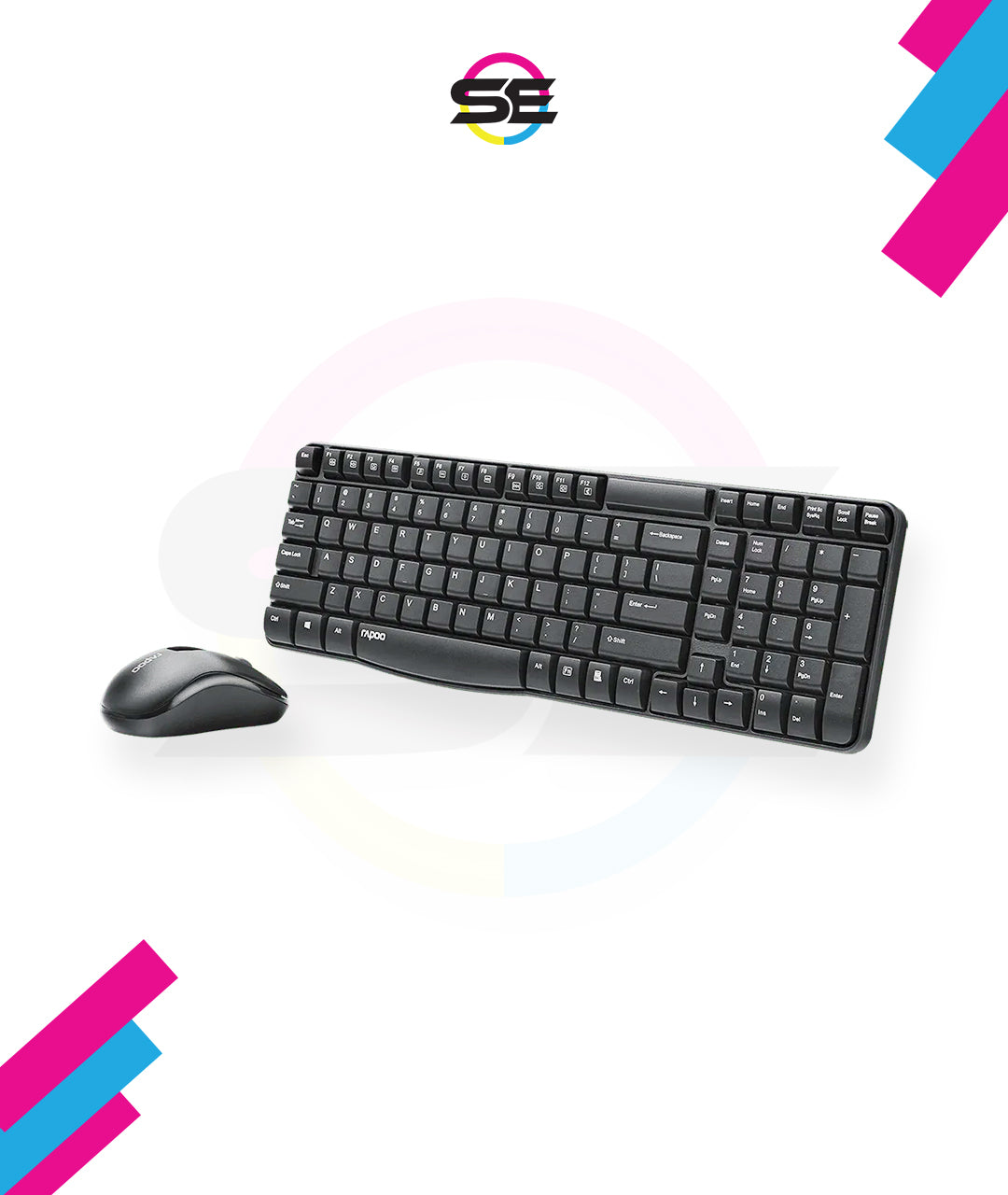 Rapoo X1800S Wireless Optical Mouse & Keyboard Combo 1000DPI