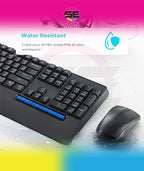 Rapoo X1960 Wireless Silent Keyboard & Mouse Combo 1000DPI