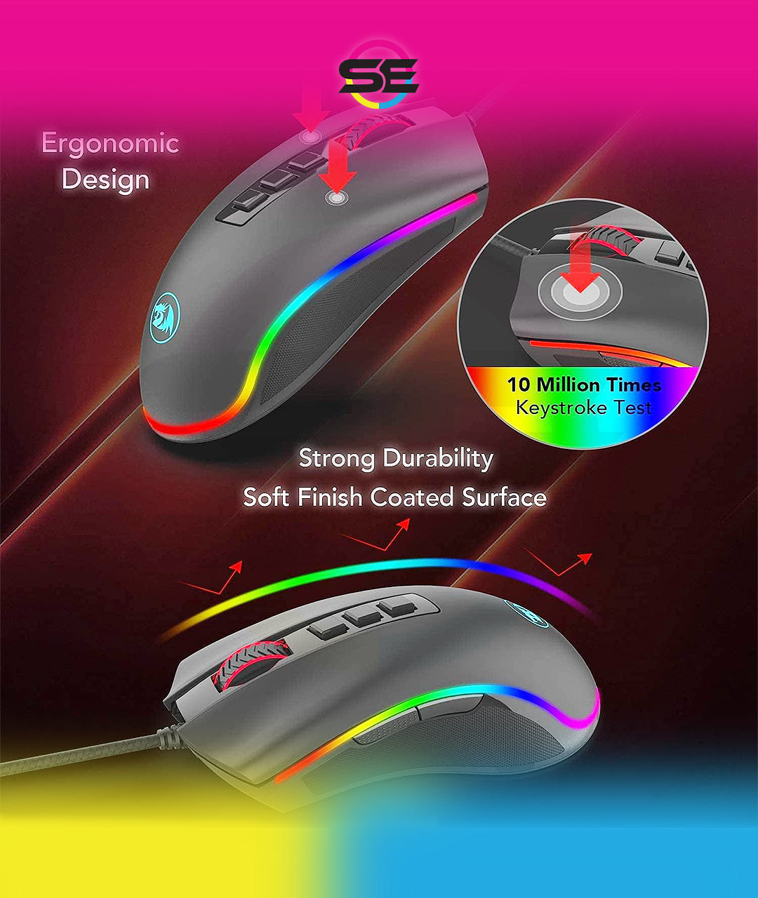 Redragon COBRA M711 Wired Gaming Mouse