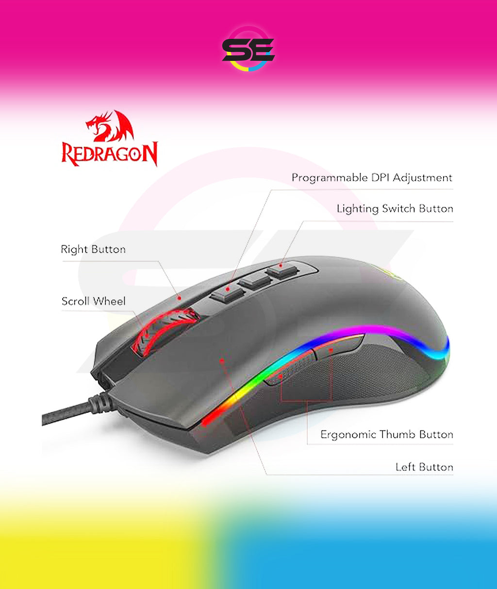 Redragon COBRA M711 Wired Gaming Mouse