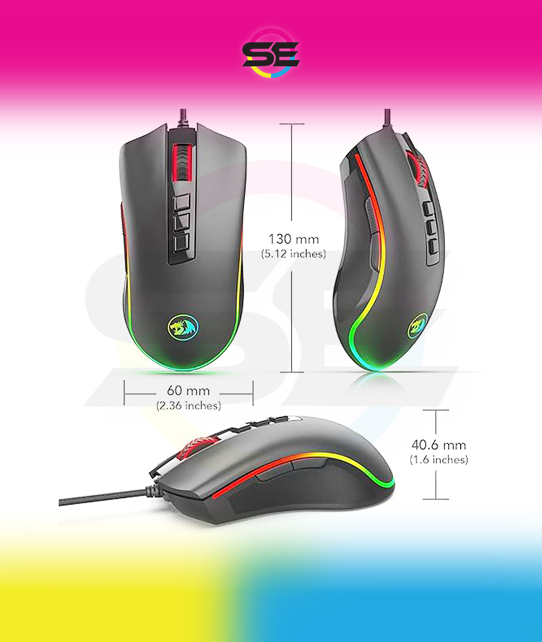 Redragon COBRA M711 Wired Gaming Mouse