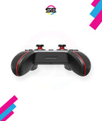 Redragon G713 Ephemera Wired Gaming Controller – Dual Vibration, Programmable Macro Button, Ergonomic Design – PC & Android – Black/Red