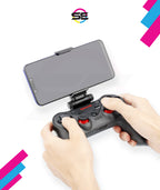 Redragon G812 Ceres Wireless Bluetooth Gaming Controller with Phone Clip – Dual Vibration, Dual Analog Joysticks – PC, Android, iOS, PS4, Switch & TV Box