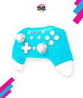 Redragon G815 Pluto Wireless Bluetooth Gaming Controller – Dual Vibration, NFC, Turbo, 3D Joystick – Switch, PS3/4/5, Xbox One X, PC & Android – Blue/White & Pink/Gray