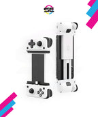Redragon G817 Hoarah Mobile Gaming Controller – Telescopic Grip, 4 Modes (HD/XBOX/Virtual Touch/PS), USB-C & Lightning – Android & iOS – White