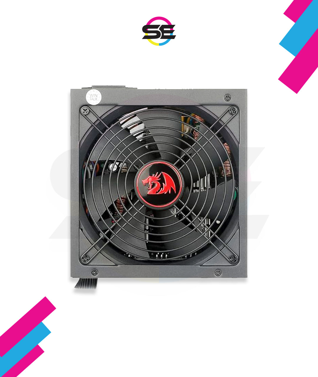 Redragon GS-PS003 RGPS 600W Gaming Power Supply – 80 Plus Bronze, PFC, 14cm Fan, Non-Modular, 24P+CPU8P+PCIe8Px2+SATA6+IDE3, Full Range AC – Black