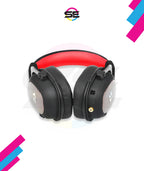 Redragon H510 ZEUS Wired Gaming Headset – 7.1 Surround Sound, 53mm Drivers, Memory Foam Ear Pads, Detachable Boom Mic, In-Line Control, Gold-Plated 3.5mm – Black/Red