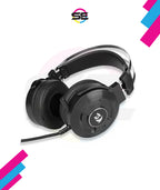 Redragon H991 TRITON Wired Gaming Headset – Virtual 7.1 Surround Sound, ANC Microphone, Super Soft Ear Pads, In-Line Control – Black/Silver