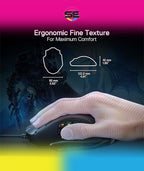 Redragon IMPACT MMO Wired Gaming Mouse 12400 DPI