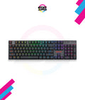 Redragon K535 APAS RGB Low Profile Wired Mechanical Gaming Keyboard – 104 Keys, Blue Switch, Macro – Black