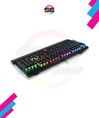 Redragon K569 RGB Wired Mechanical Gaming Keyboard – 104 Keys Full Size, Wrist Rest, Keycap Puller – Black