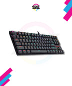 Redragon K607 RGB Low Profile TKL Wired Mechanical Gaming Keyboard – 87 Keys, Blue Switch, Type-C, Multi-Device Bluetooth + 2.4G – Black