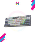 Redragon K617 FIZZ RGB Wired Mechanical Gaming Keyboard – 61 Keys 60% Layout, Red Switch, 16.8M RGB, Detachable USB-C, 430g Ultra-Light