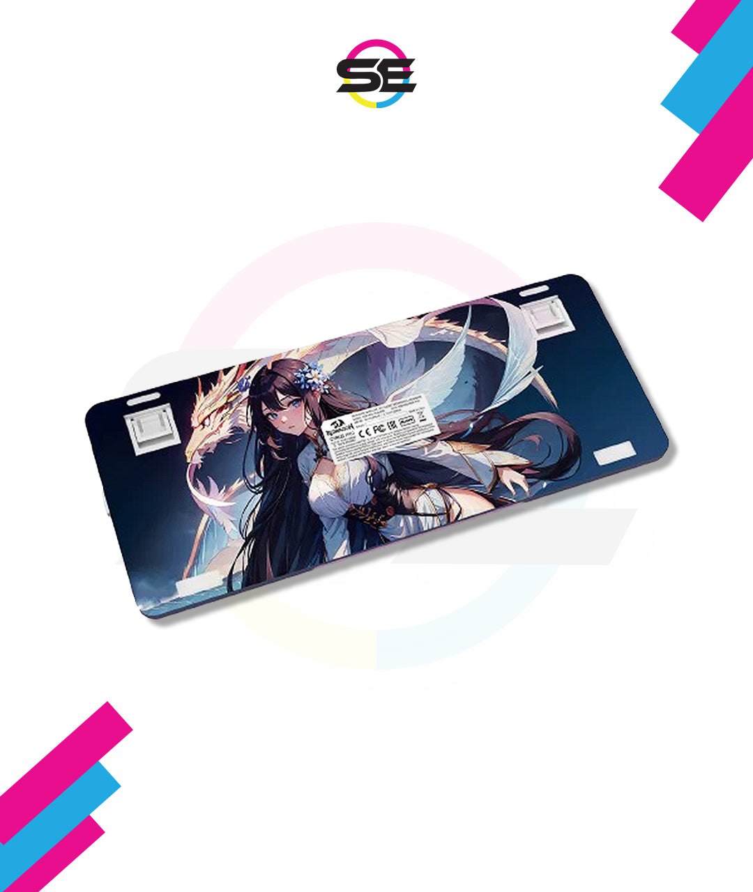Redragon K681 ACG RGB Wireless Tri-Mode Gasket Hot-Swap Mechanical Gaming Keyboard – 75% Layout, Knob, Anime ACG Design, 2.4G + Bluetooth + Wired