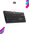 Redragon KG010-KN Wired Mechanical Gaming Keyboard – 9 LED Backlit Effects, Brown Switch, Double-Shot Keycaps