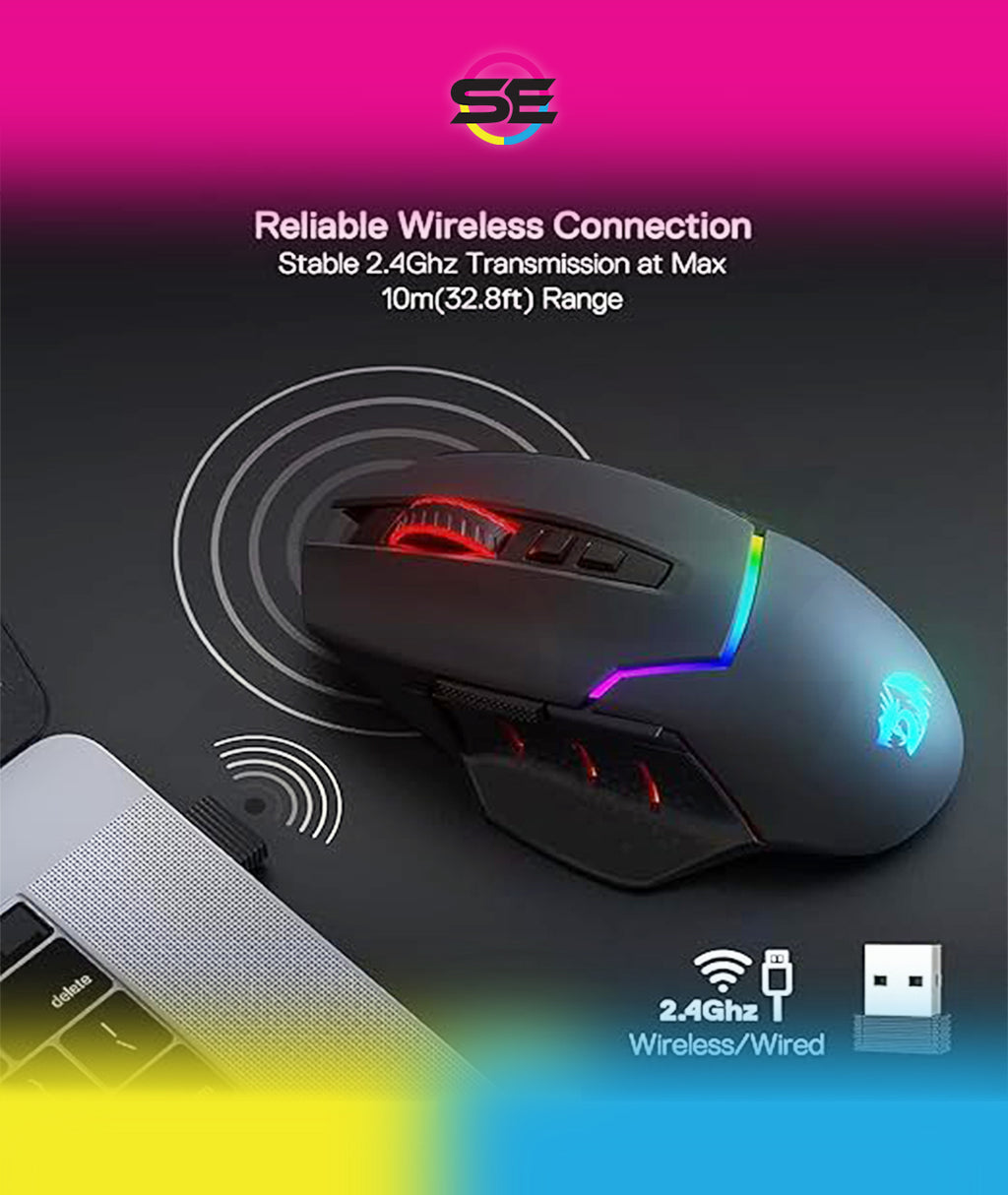Redragon M690 PRO Wired/Wireless Gaming Mouse