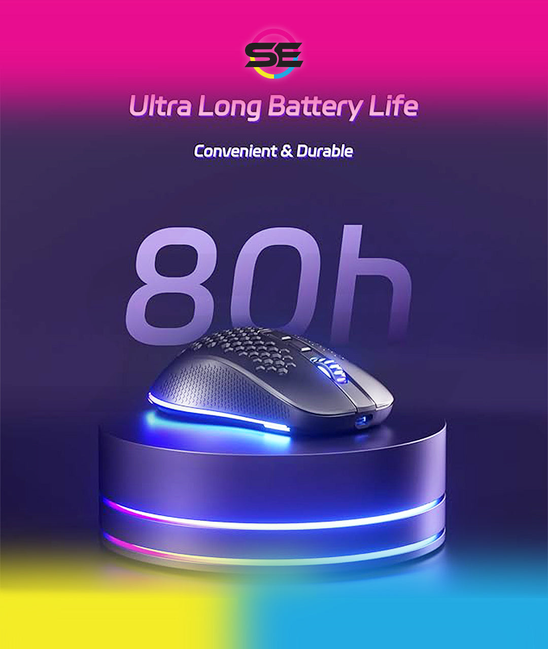 Redragon M694 HANA 3 Modes Wireless Gaming Mouse