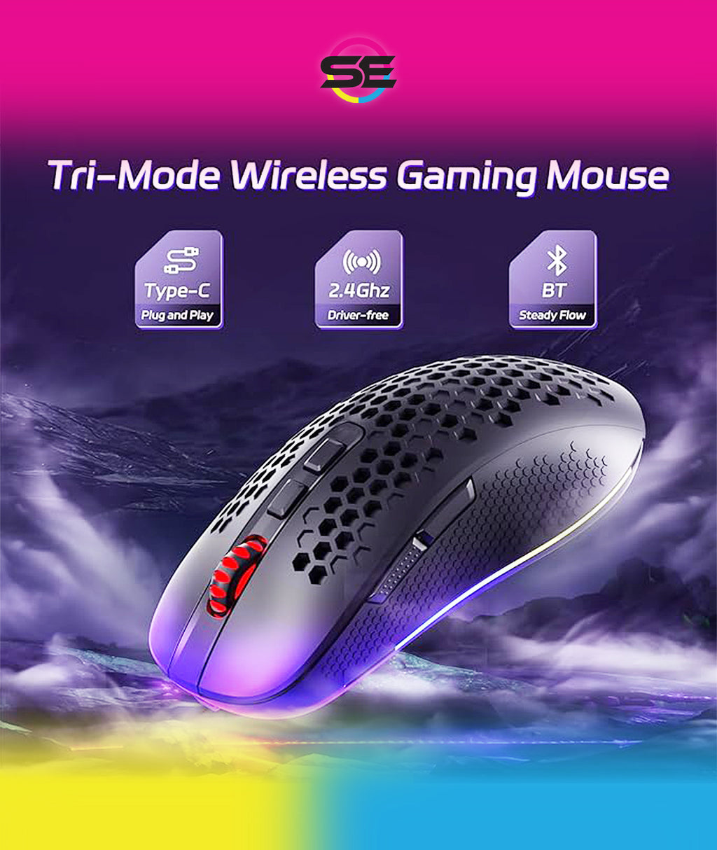 Redragon M694 HANA 3 Modes Wireless Gaming Mouse