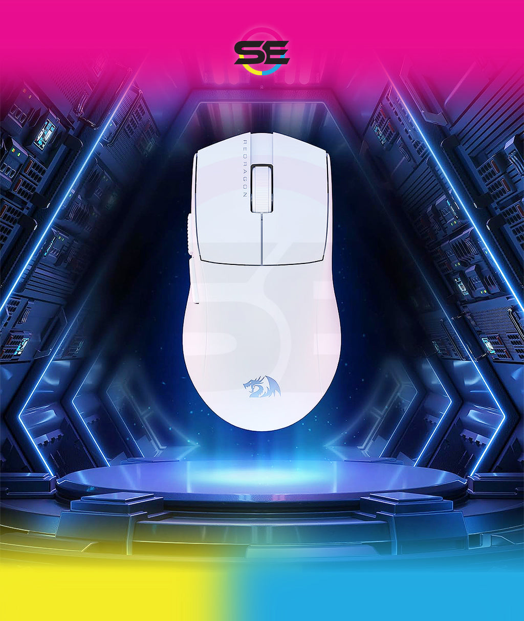 Redragon M724 Wired Gaming Mouse – White