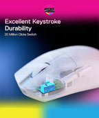 Redragon M724 Wired Gaming Mouse – White