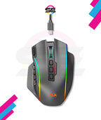 Redragon M901P Perdition Elite Wired/Wireless MMO Gaming Mouse