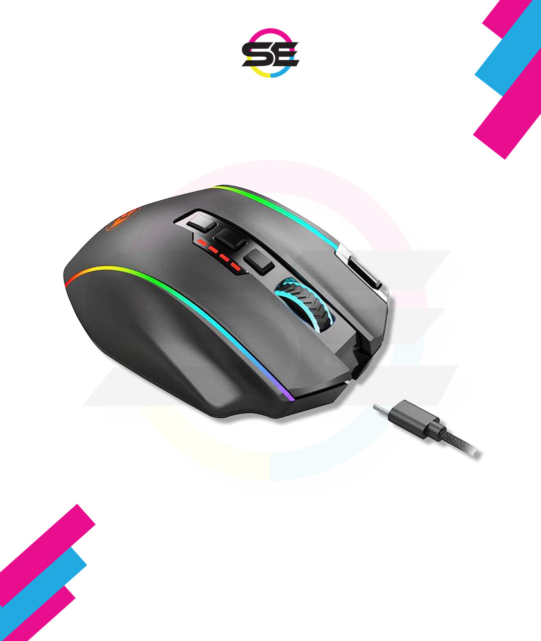 Redragon M901P Perdition Elite Wired/Wireless MMO Gaming Mouse
