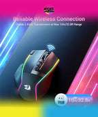 Redragon M915 SWAIN RGB Wireless Gaming Mouse 16000 DPI