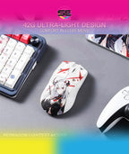 Redragon M916AK-PRO 3-Mode Wireless Gaming Mouse 26000 DPI – Anime Edition