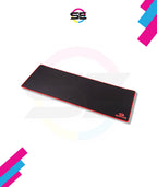Redragon P003 AQUA Extended XL Gaming Mouse Pad – 800×300×3mm, Waterproof, Silky Smooth Surface, Red Stitched Edges, Non-Slip Rubber Base – Black/Red