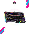 Redragon S113 RGB TKL Wired Mechanical Gaming Keyboard & Mouse Combo – 87 Keys, Outemu Brown Switch, ABS Plate-Mounted + 4200 DPI RGB Gaming Mouse, 16M Chroma – Black