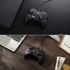 Redragon G710 RIFT Wired Gaming Controller – Dual Vibration, Rapid Trigger, 4 Programmable Macro Keys, Adjustable Joystick Heights – PC, Android & Nintendo Switch