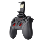 Redragon G812 Ceres Wireless Bluetooth Gaming Controller with Phone Clip – Dual Vibration, Dual Analog Joysticks – PC, Android, iOS, PS4, Switch & TV Box
