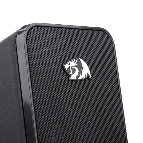 Redragon GS500 Stentor Stereo Gaming Speakers – Red LED Backlight Volume Control