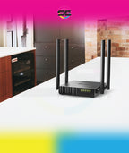 TP-Link Archer C54 AC1200 Dual Band Wi-Fi Router - Black