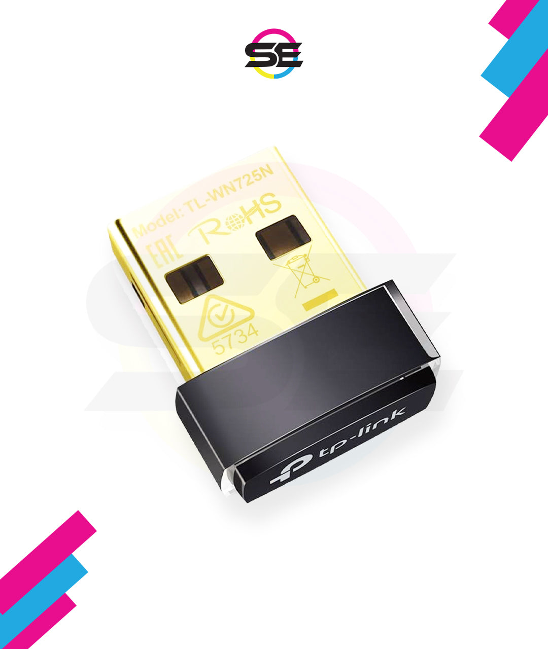 TP-Link TL-WN725N 150Mbps Wireless N Nano USB Adapter - Gold