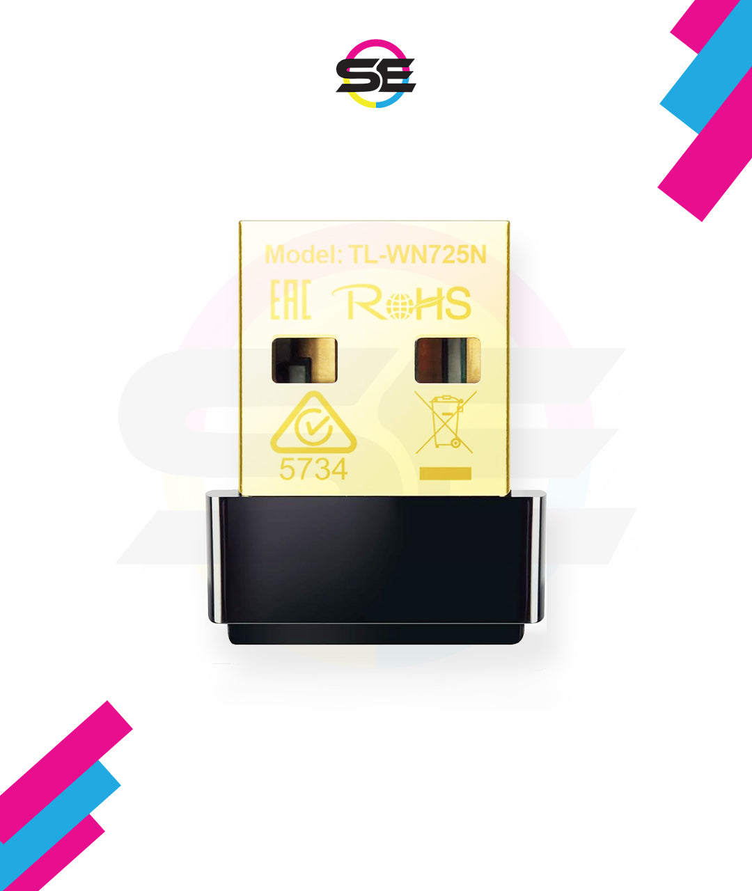 TP-Link TL-WN725N 150Mbps Wireless N Nano USB Adapter - Gold
