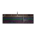 لوحة مفاتيح Rapoo V500PRO (2020) الميكانيكية للألعاب مع إضاءة خلفية.