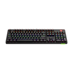 لوحة مفاتيح رابو V500PRO 2024 الميكانيكية للألعاب مع إضاءة خلفية RGB.