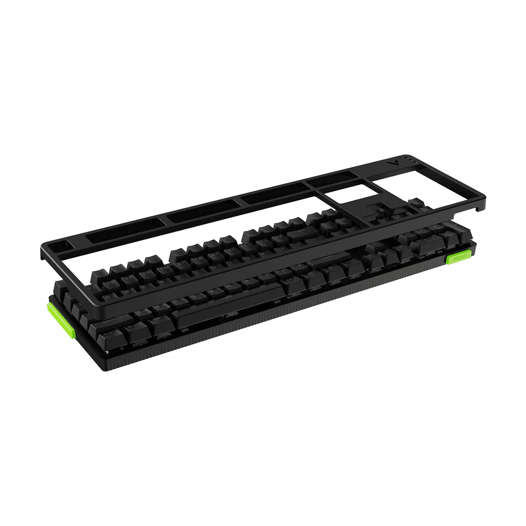 لوحة مفاتيح رابو V500PRO 2024 الميكانيكية للألعاب مع إضاءة خلفية RGB.