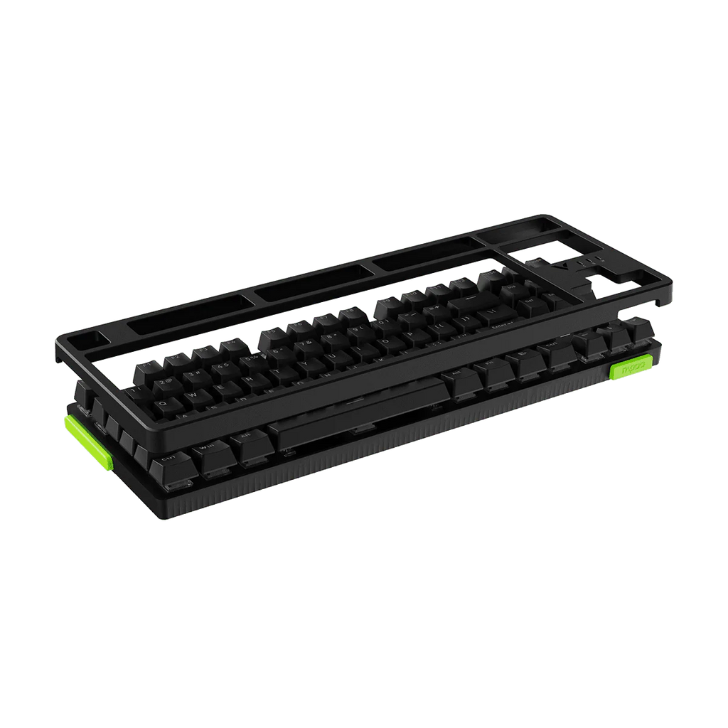 لوحة مفاتيح رابو V500PRO-87 2024 الميكانيكية للألعاب مع إضاءة خلفية TKL.