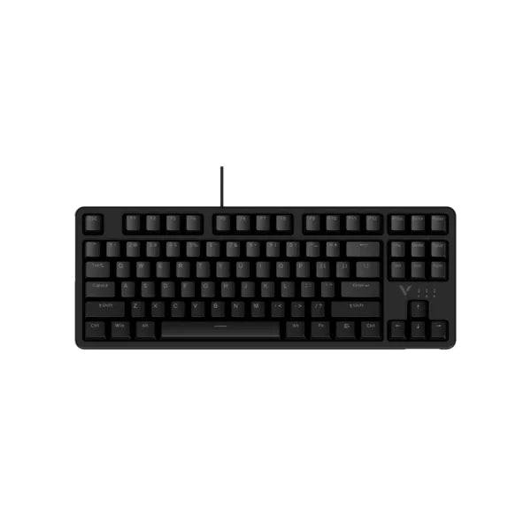 لوحة مفاتيح رابو V500PRO-87 2024 الميكانيكية للألعاب مع إضاءة خلفية TKL.