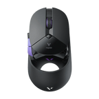 رابو VT960 Pro ماوس ألعاب يعمل سلكياً ولاسلكياً، بدقة تصل إلى 26,000 نقطة في البوصة، مع إضاءة RGB.