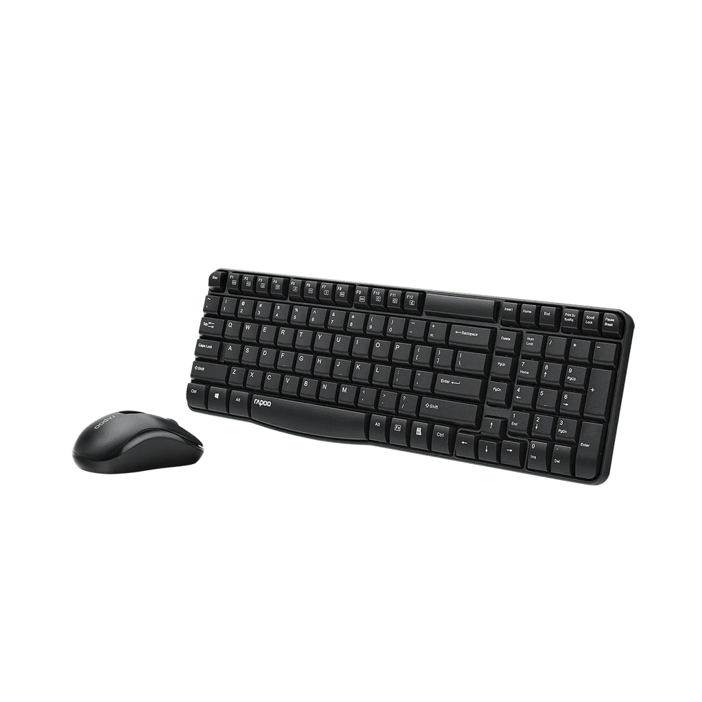 Rapoo X1800S Wireless Optical Mouse & Keyboard Combo 1000DPI