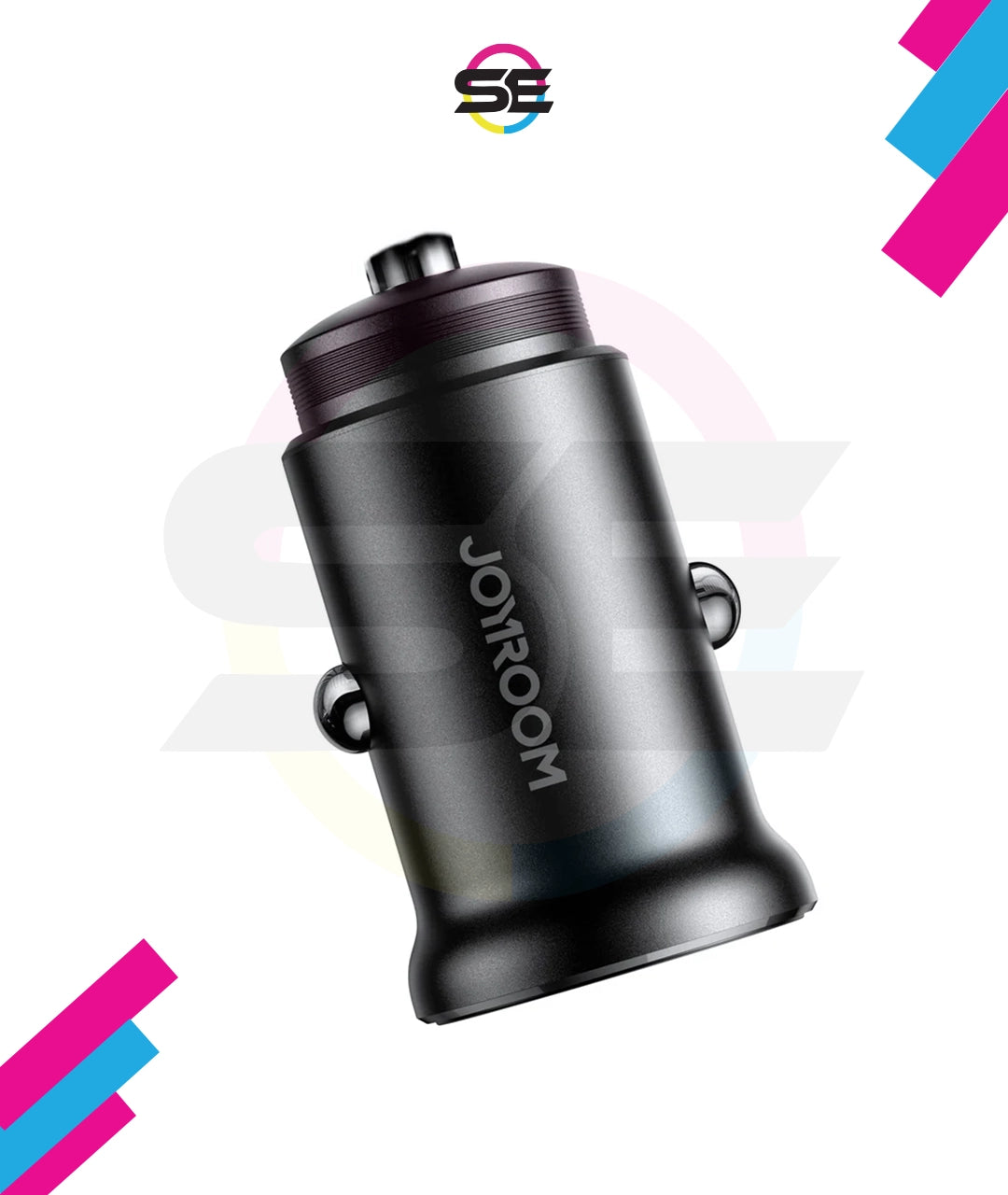 JOYROOM JR-CCN05 30W Mini Metal Car Charger – PD & QC3.0
