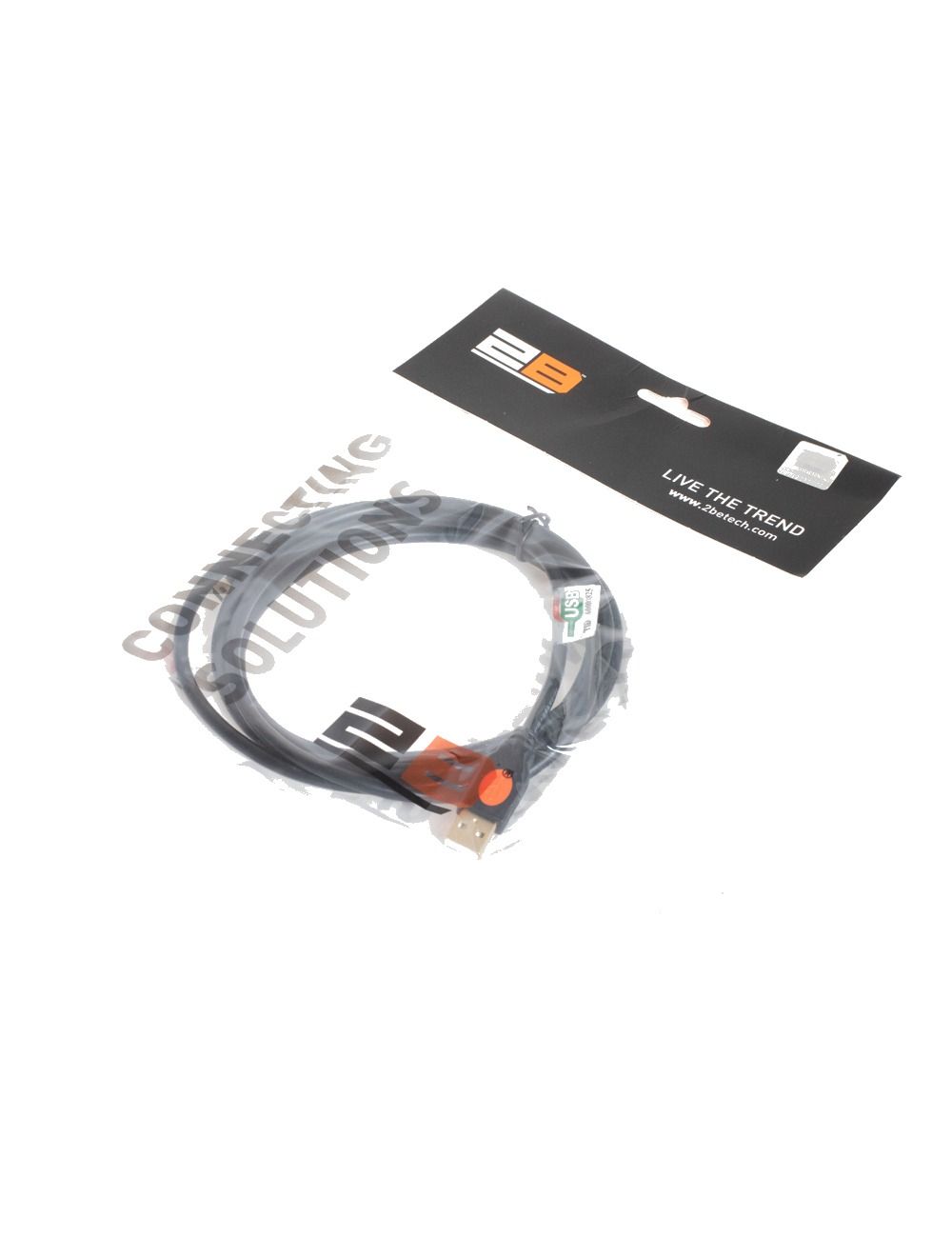 2B (DC053) USB2.0 to Mini USB2.0 5 Pin Shield Gold Plated